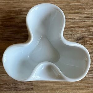 Rosenthal White Glass Art Sculptural Piece